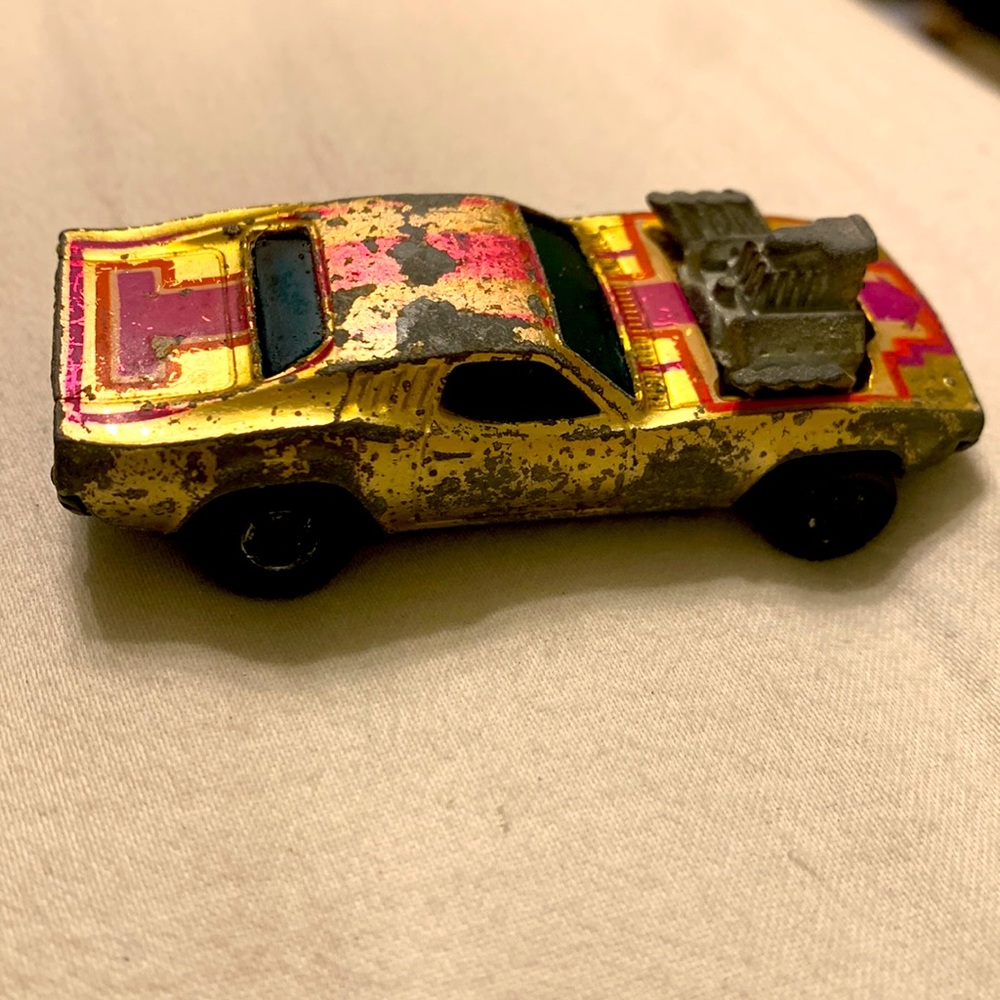 Vintage 1970!  Mattel Hot Wheels- Rodger Dodger Chrome Car